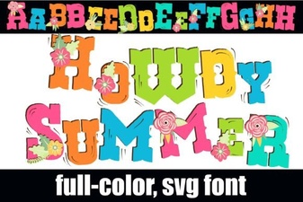 Howdy Summer Font: Free Download & Project Ideas