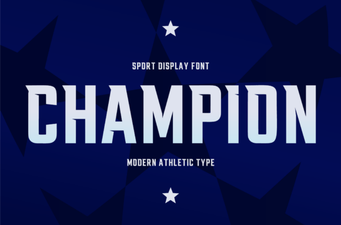 Champion Font: Bold Design for Modern Projects