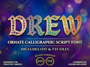 Drew Font for Creative Designs and Projects