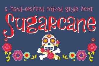 Design with the Sugarcane Font & Modern Typography