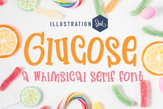 Elevate Designs with Glucose Family Font